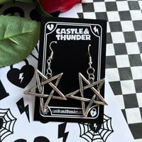 Image 3 of LILY Pentagram Earrings