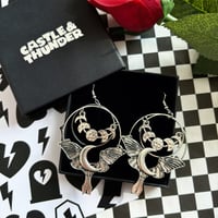 Image 1 of BETHANY - Moth Earrings