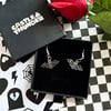 HONEY - Bat Earrings