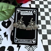 Image 3 of PEGGY - Moth Stud Earrings