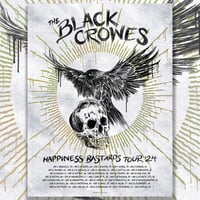 Image 1 of Black Crowes Happiness Bastards Tour '24 poster