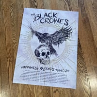 Image 2 of Black Crowes Happiness Bastards Tour '24 poster