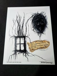 Image 1 of The Window and The Static Man 11 x 14" [Archival Fine Art Print]