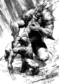 Volverine vs Sabretooth