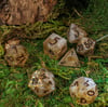 Silver and Gold Dark Angel Dice