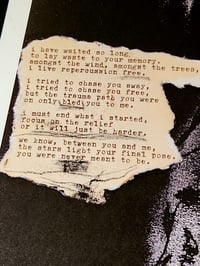 Image 2 of Lay Waste to Your Memory 11 x 14" [Archival Fine Art Print]