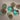 GLOW IN THE DARK Fae Fallout Dice in Nebula Red