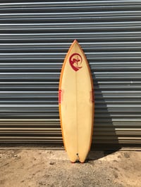 Image 2 of Shaun Tomson twin fin vintage surfboard 