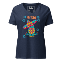 Image 9 of Women’s Relaxed V-Neck T-shirt