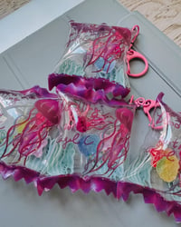 Image 3 of (Keychain) Pink Jellyfish candy bag