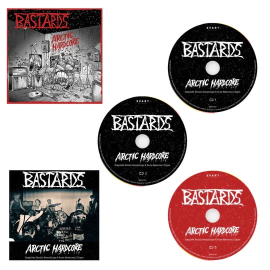 Image of Bastards - "Arctic Hardcore" 3xCD box set