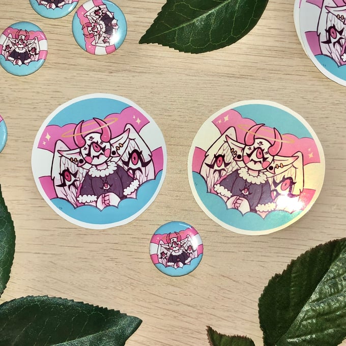 Image of Oona Pride Pins & Stickers