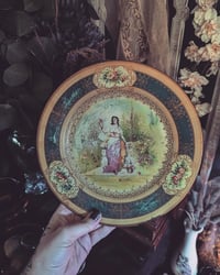 Image 1 of Victorian lady plate 