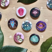 Image 2 of 1" Pin Badges
