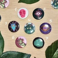 Image 1 of 1" Pin Badges