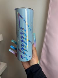   HOLOGRAPHIC TUMBLER  ( 1 pc)