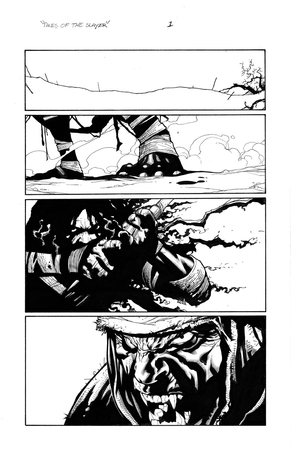 Image of Tales Of The Slayer: Prologue pgs 1-6.