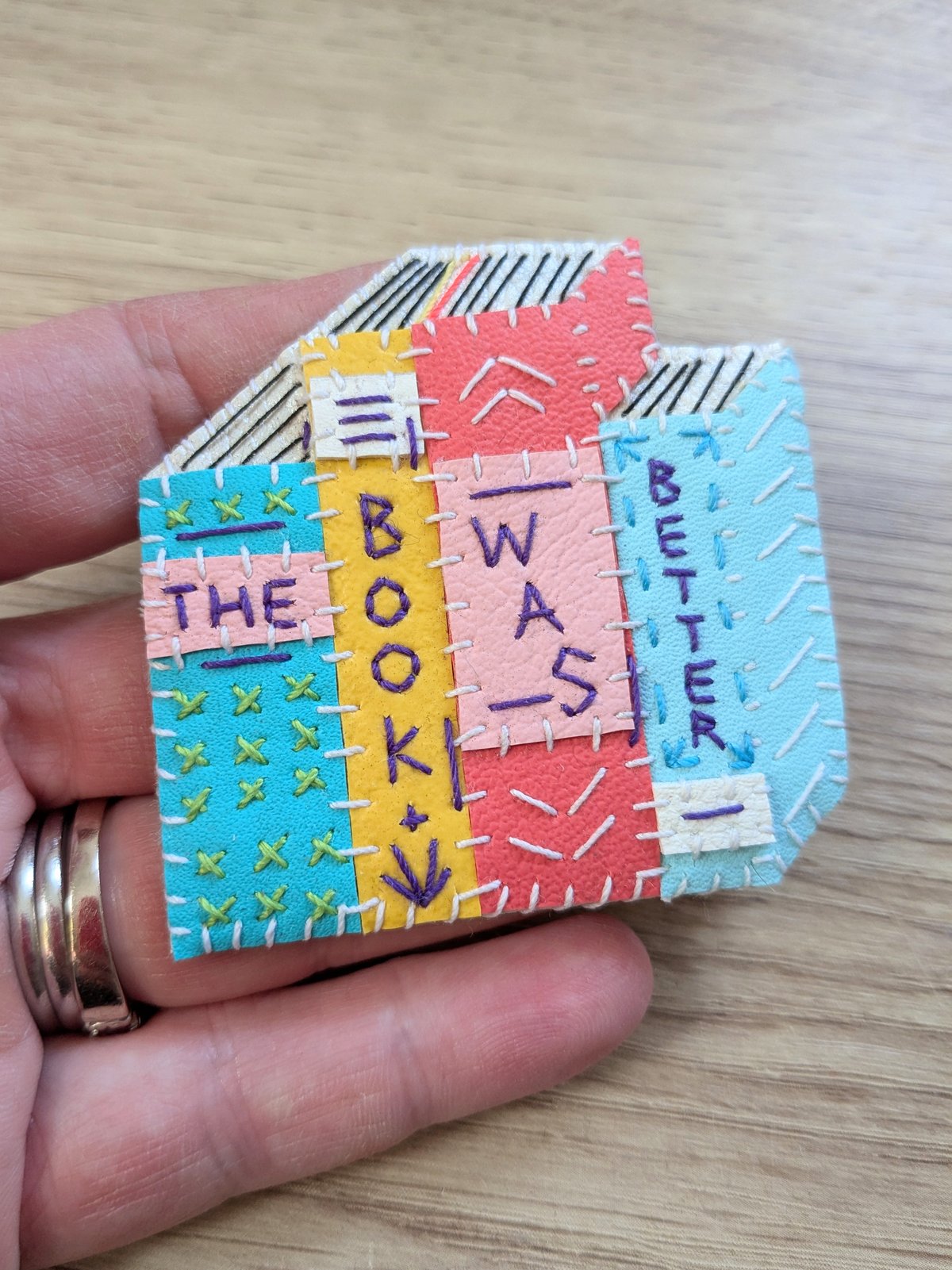 Image of The Book Was Better Brooch