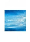 “flight across the sea” oil on canvas 3 x 3 inches 
