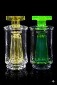 Image 7 of KJ Custom, UV Reactive Ion Puffco Attachment 
