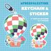 [ PREORDER ] #FREEPALESTINE BT21 DONATION STICKERS & KEYCHAINS