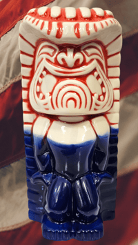 Image 1 of Katiki ARTIST SERIES Ku No.1 Tiki Mug Limited Edition of 25 (Independence Ku) FREE SHIPPING!