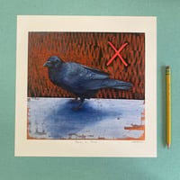 Image 1 of Raven On Time Print