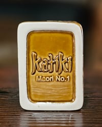 Image 3 of Katiki Maori No.1 Tiki Mug Caramel Brown Limited Edition of 200 FREE SHIPPING