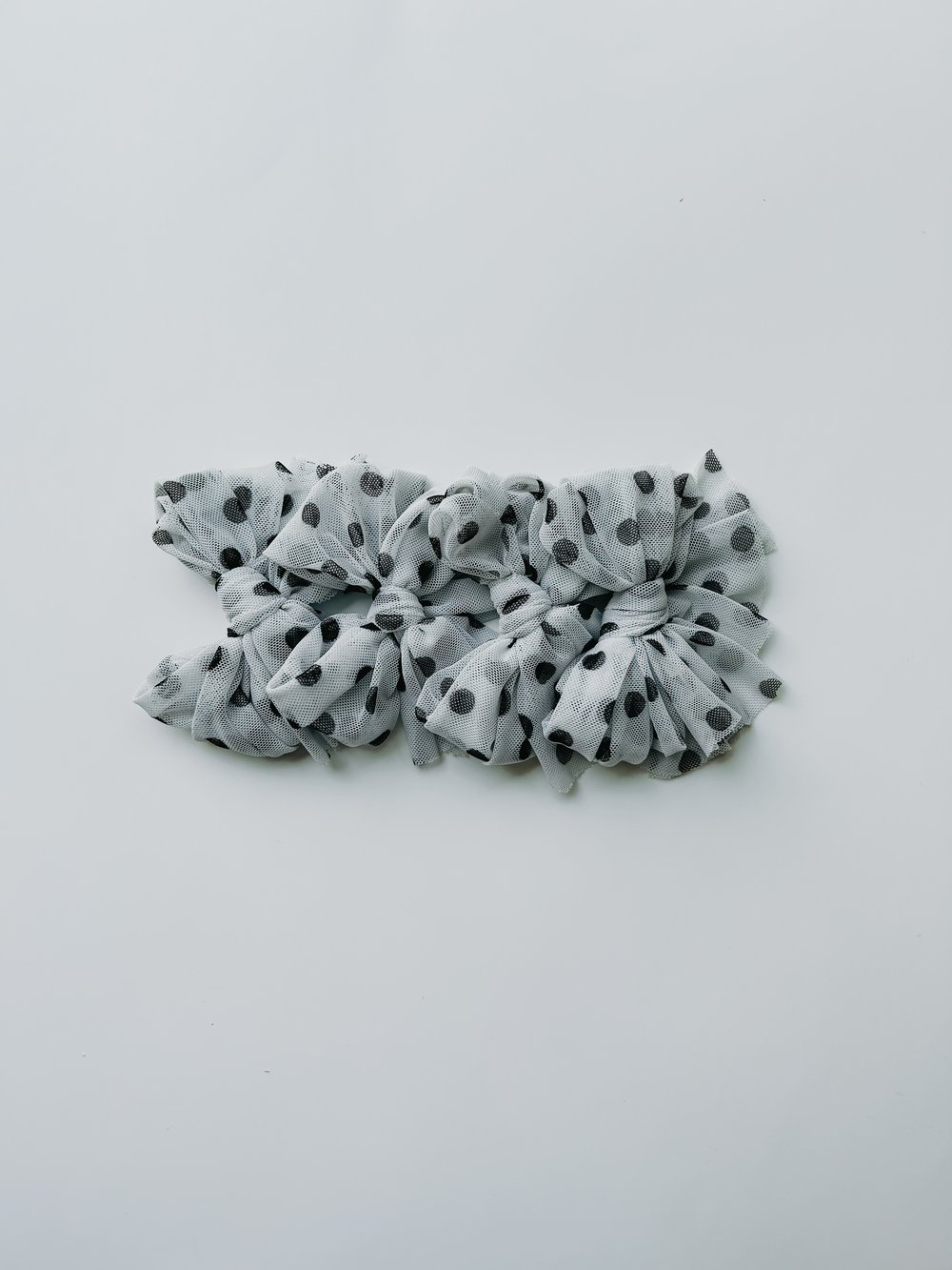 Image of RTS - bloomie bow clip: polka dots