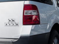 Image 5 of Send Nudes Car Decal permanet Vinyl(1 Pack).