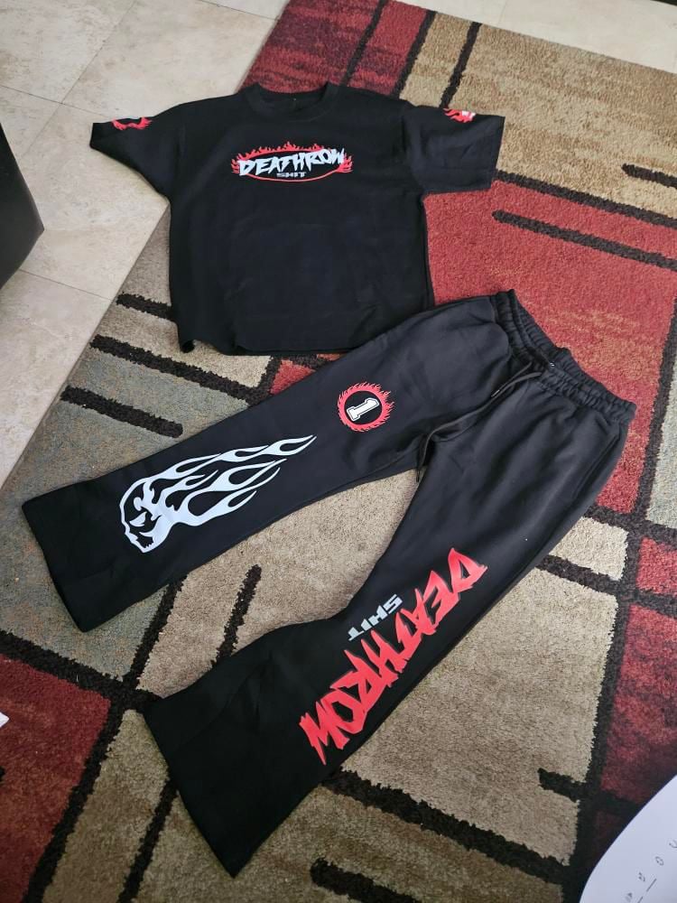 Deathrow Stacks Pants Set