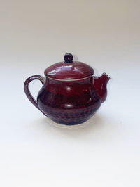 Image 4 of Red Dots Teapot