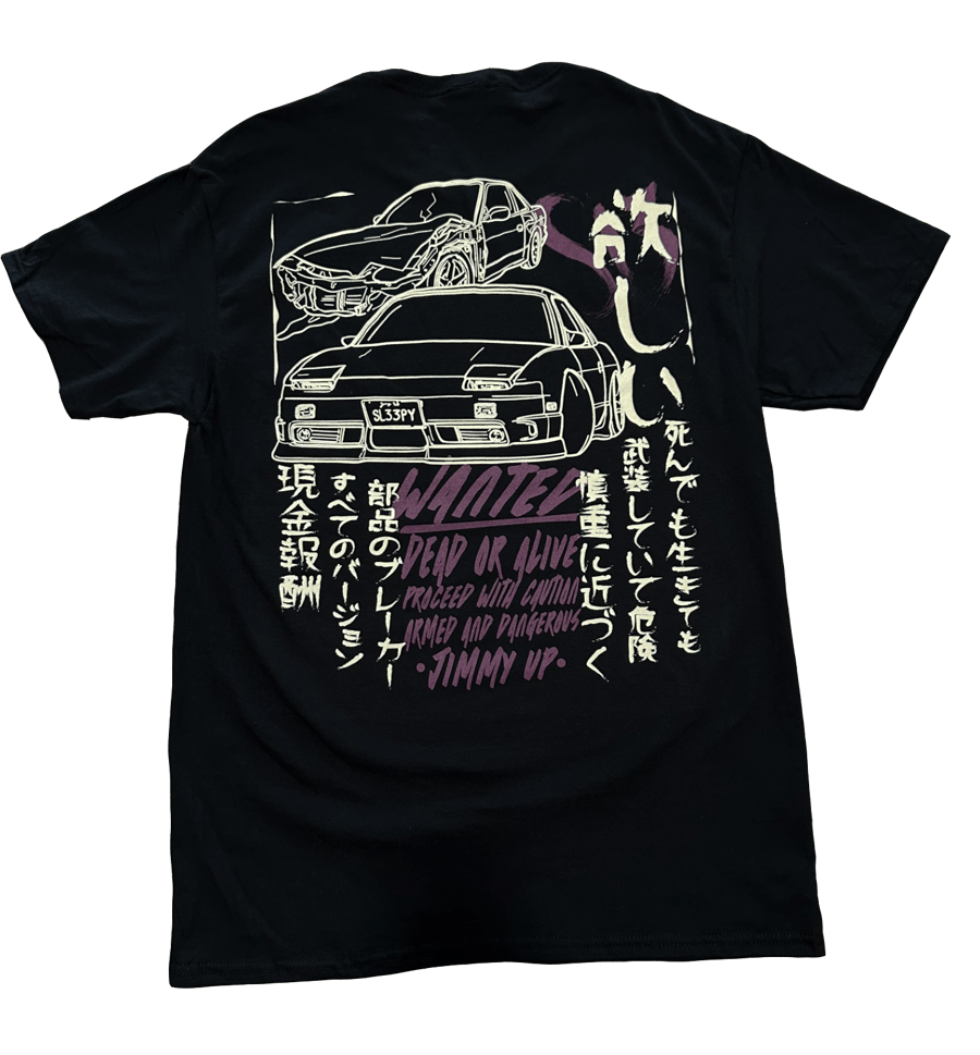 Image of S13 Wanted Tee (Final Run)