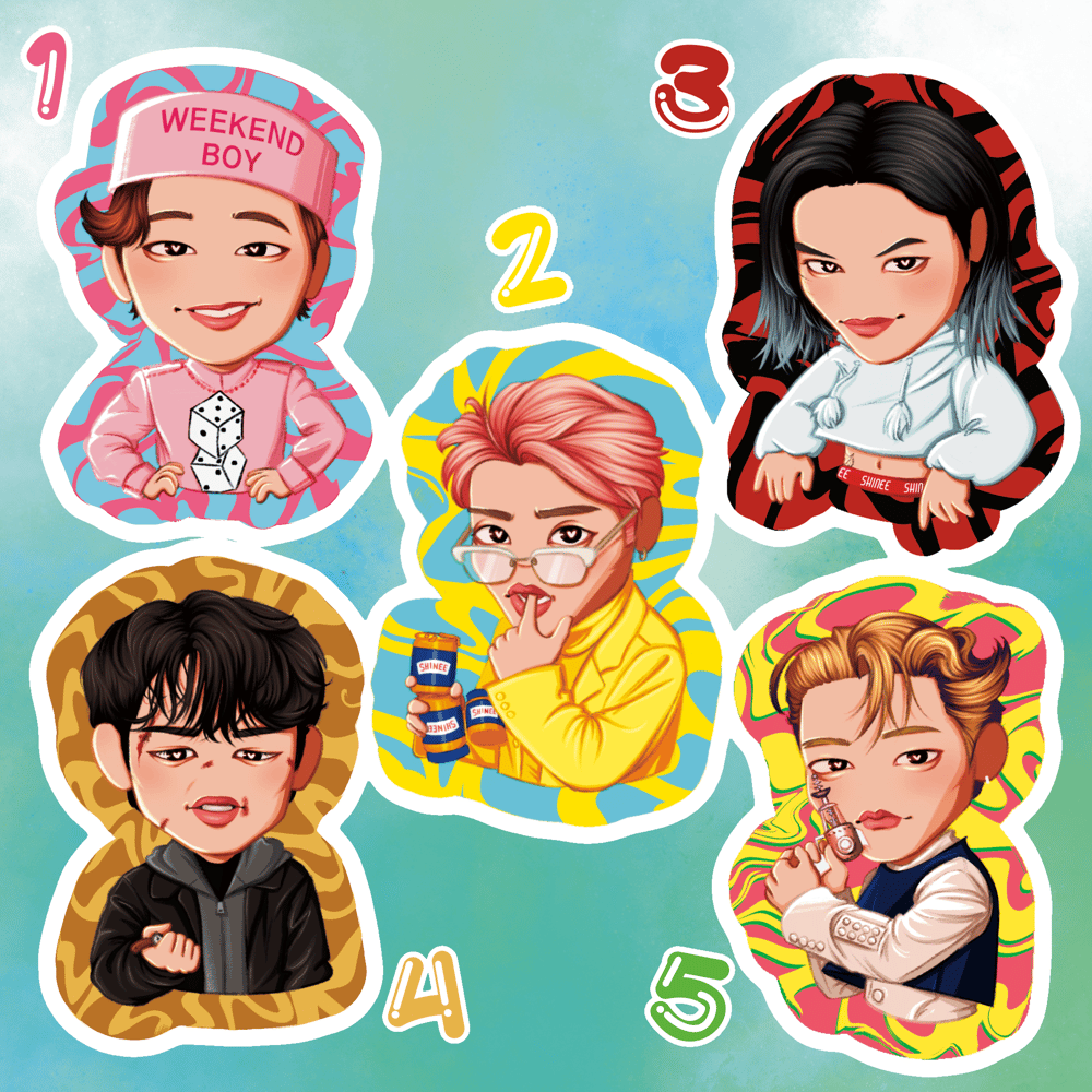 Image of ✨SHINee STICKERS ✨