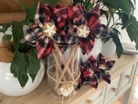 Image 1 of Memory Flowers custom created from a clients loved ones shirt