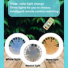 Smart 2-in-1 Ceiling Fan with Remote Control and 3-Speed Lighting Base