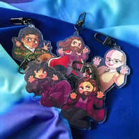 Image 1 of WHAT WE DO IN THE SHADOWS KEYCHAINS