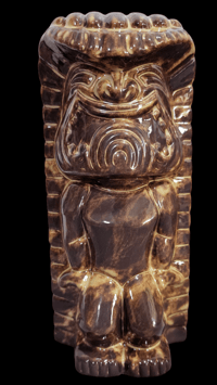 Image 1 of Katiki ARTIST SERIES Ku No.1 Tiki Mug Limited Edition of 10 (Lepo Melemele) FREE SHIPPING