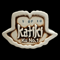Image 5 of Katiki ARTIST SERIES Ku No.1 Tiki Mug Limited Edition of 10 (Pōhaku Polū) FREE SHIPPING 