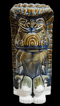 Image 1 of Katiki ARTIST SERIES Ku No.1 Tiki Mug Limited Edition of 10 (Pōhaku Polū) FREE SHIPPING 