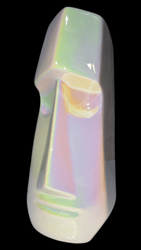 Image 1 of Katiki ARTIST SERIES Aku Aku Las Vegas Coin Tiki Mug Edition of 40 Pearlescent FREE SHIPPING