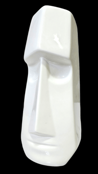 Image 2 of Katiki ARTIST SERIES Aku Aku Las Vegas Coin Tiki Mug Edition of 50 White & Gold FREE SHIPPING