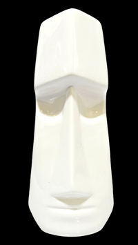 Image 1 of Katiki ARTIST SERIES Aku Aku Las Vegas Coin Tiki Mug Edition of 25 Gloss White FREE SHIPPING