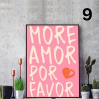 Image 4 of "More Amor Porfavor" posters