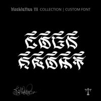 Image 1 of Cold Front (1 style) - Custom Font by Justified Ink