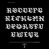 Image 2 of Dredge (1 style) - Custom Font by Justified Ink