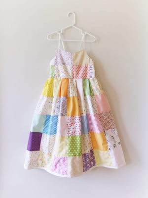 Image of Patchwork Dress - Cottagecore 8 years