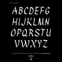 Image 2 of Italica (3 styles) - Custom Font by Justified Ink