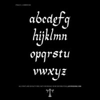 Image 3 of Italica (3 styles) - Custom Font by Justified Ink