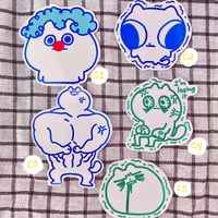 Image 4 of Silly Cat Stickers